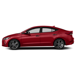 Perdele interior Hyundai Elantra Sedan 2016->