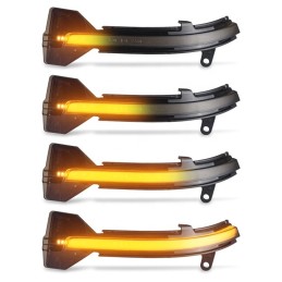 Lampi LED semnalizare OGLINDA dinamica compatibila BMW Seria 5 F10 Seria 6 F12 Seria 7 F01